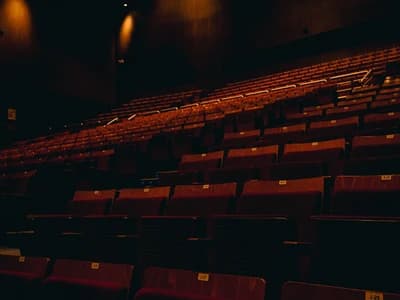 rows of theatre seating