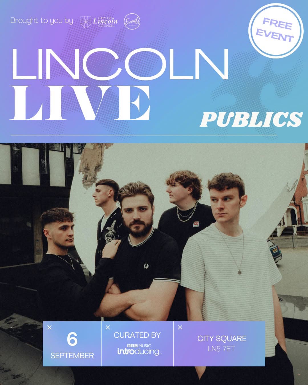 Lincoln Live Lineup