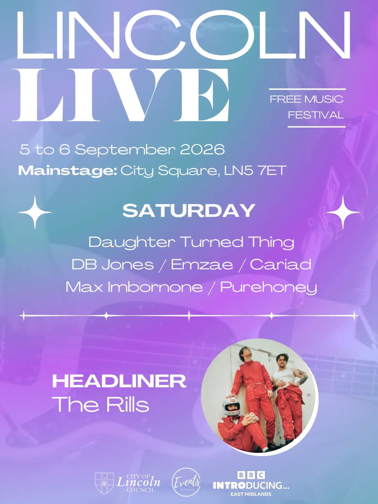 Lincoln Live Lineup